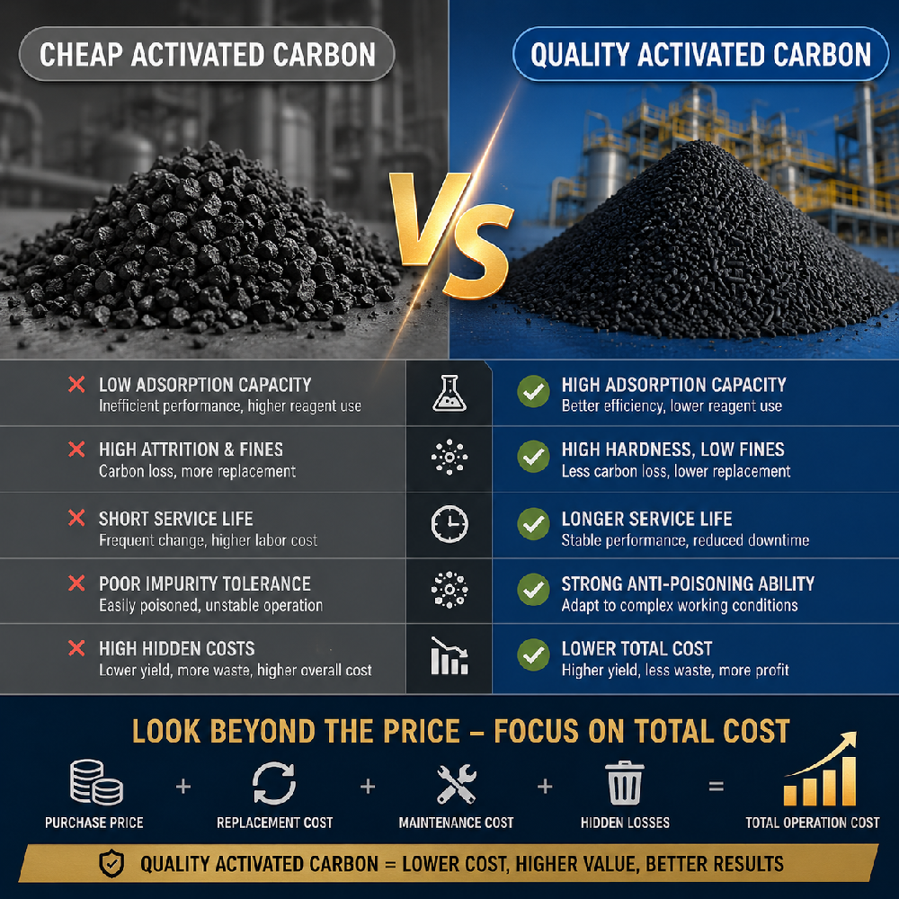  Cheap Activated Carbon vs. Quality Activated Carbon: Understanding the Real Cost of Industrial Operation